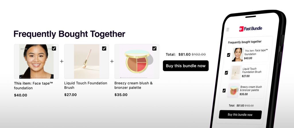 Frequently bought together Fast bundle app