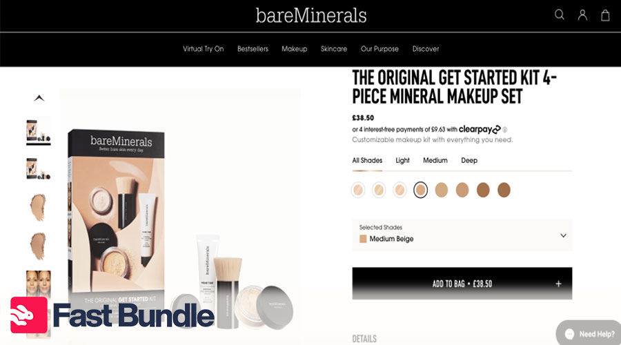 bareminerals starter makeup bundle