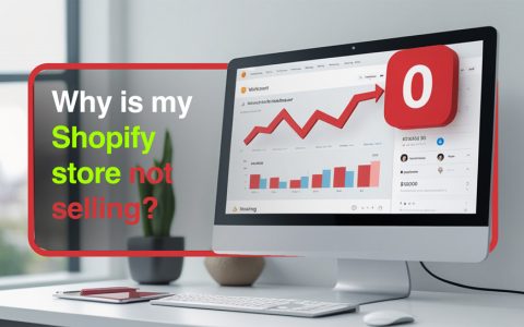 why is my shopify store not selling