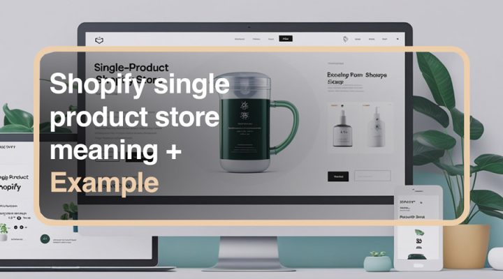 Shopify single product store