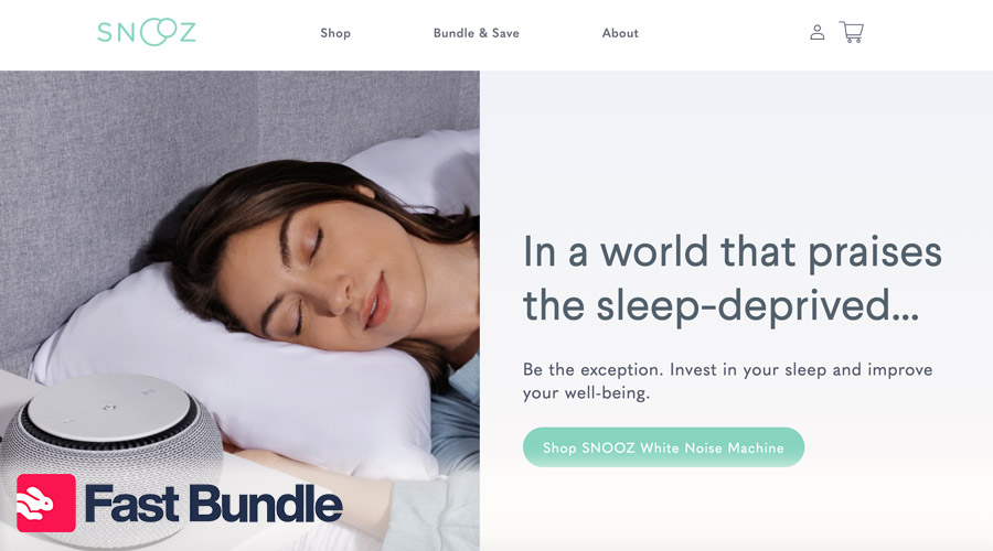 snooz single product store