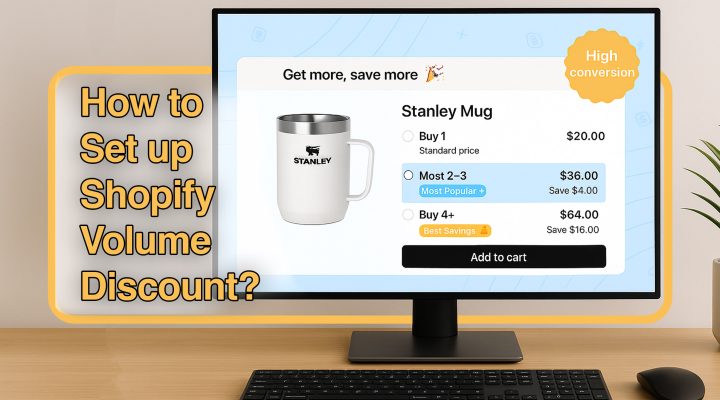 Shopify volume discount