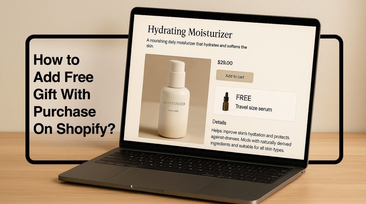 how to add free gift with purchase