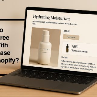 how to add free gift with purchase