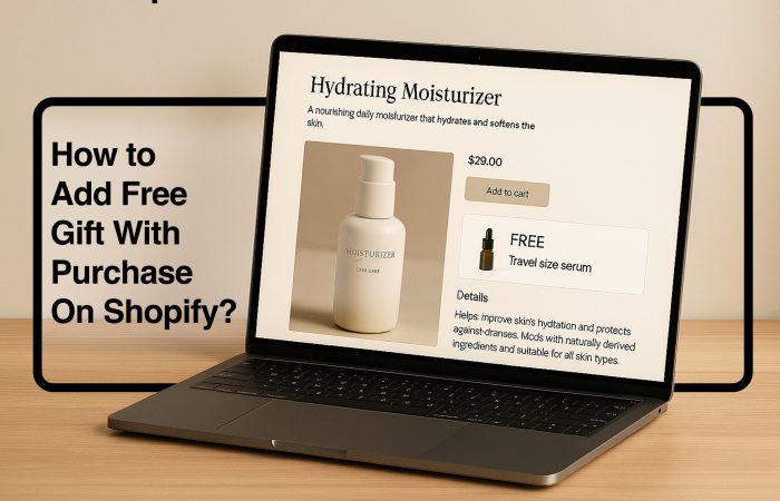 how to add free gift with purchase