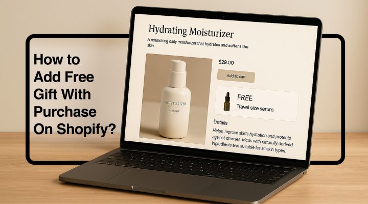 how to add free gift with purchase