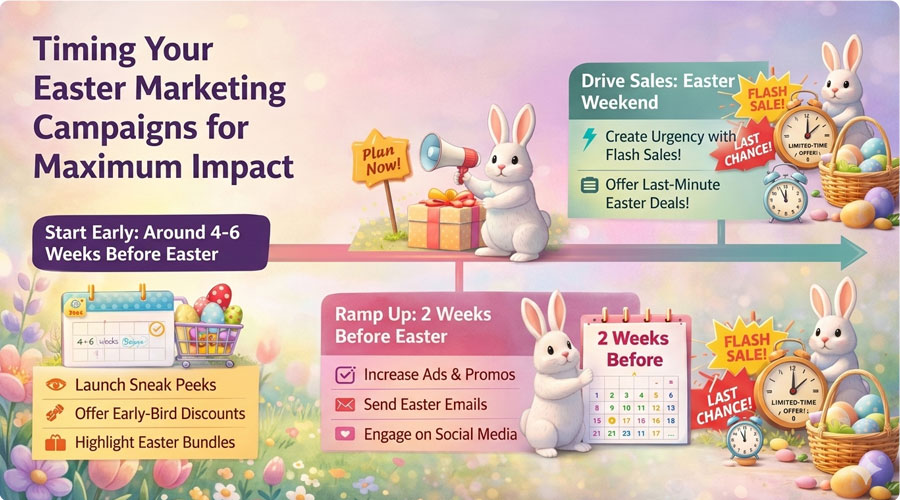 easter sales timing for 2026