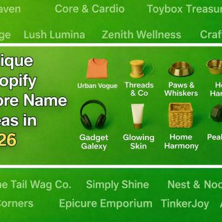 Shopify Store Name Ideas
