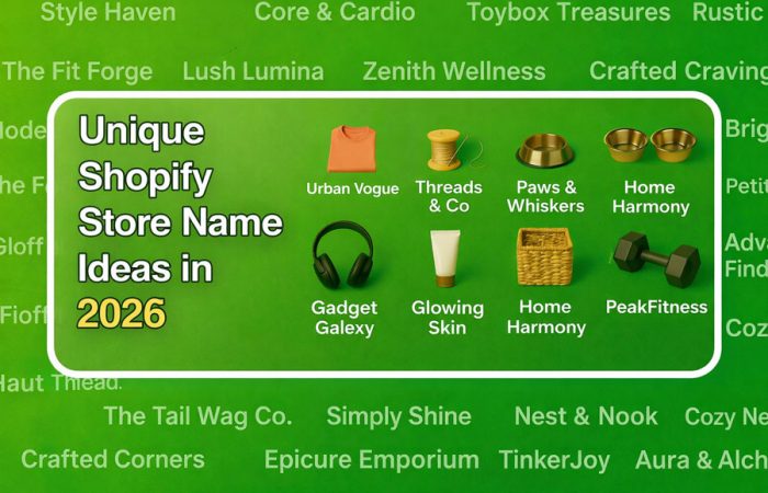 Shopify Store Name Ideas