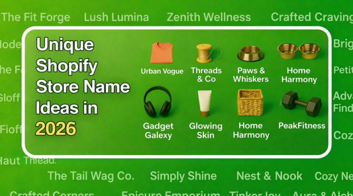 Shopify Store Name Ideas