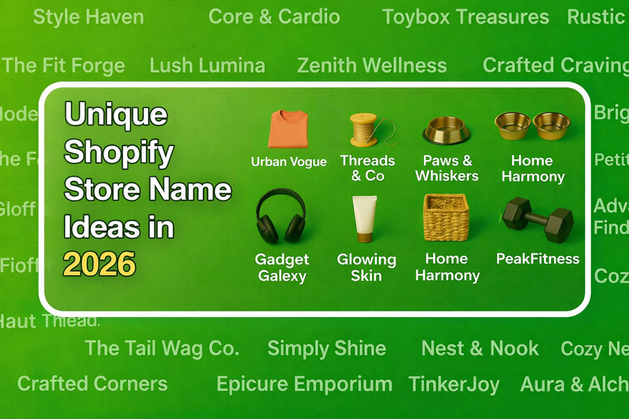 Shopify Store Name Ideas